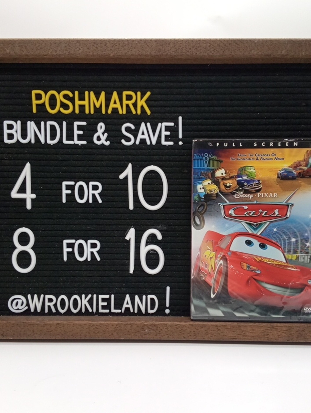 Disney Cars DVD#J8